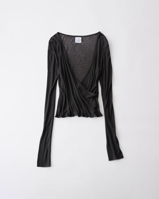 EXTRA SOFT RIB CACHE COEUR - CHARCOAL