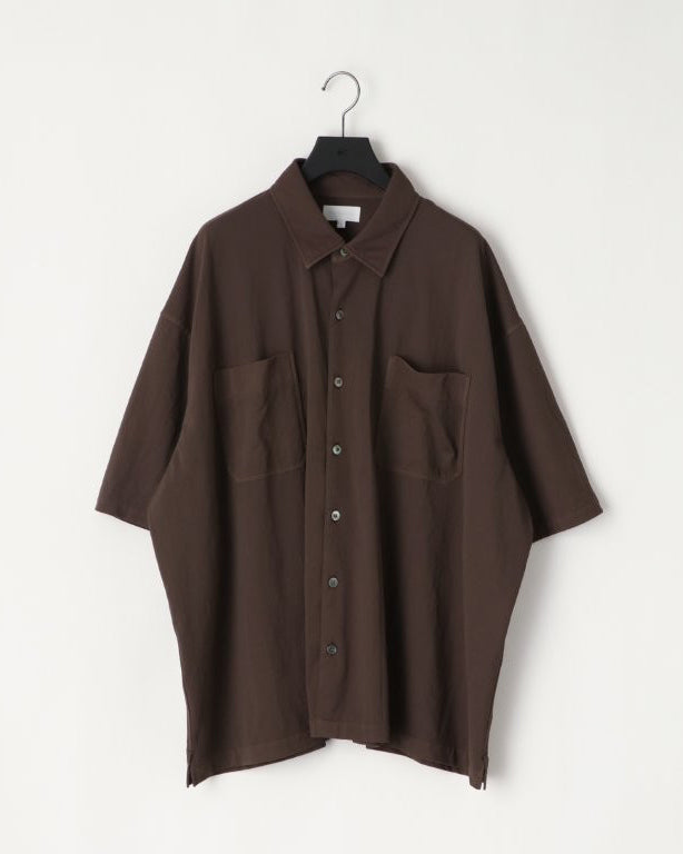 36G NYLON BALISE SS SHIRT - BROWN DYE