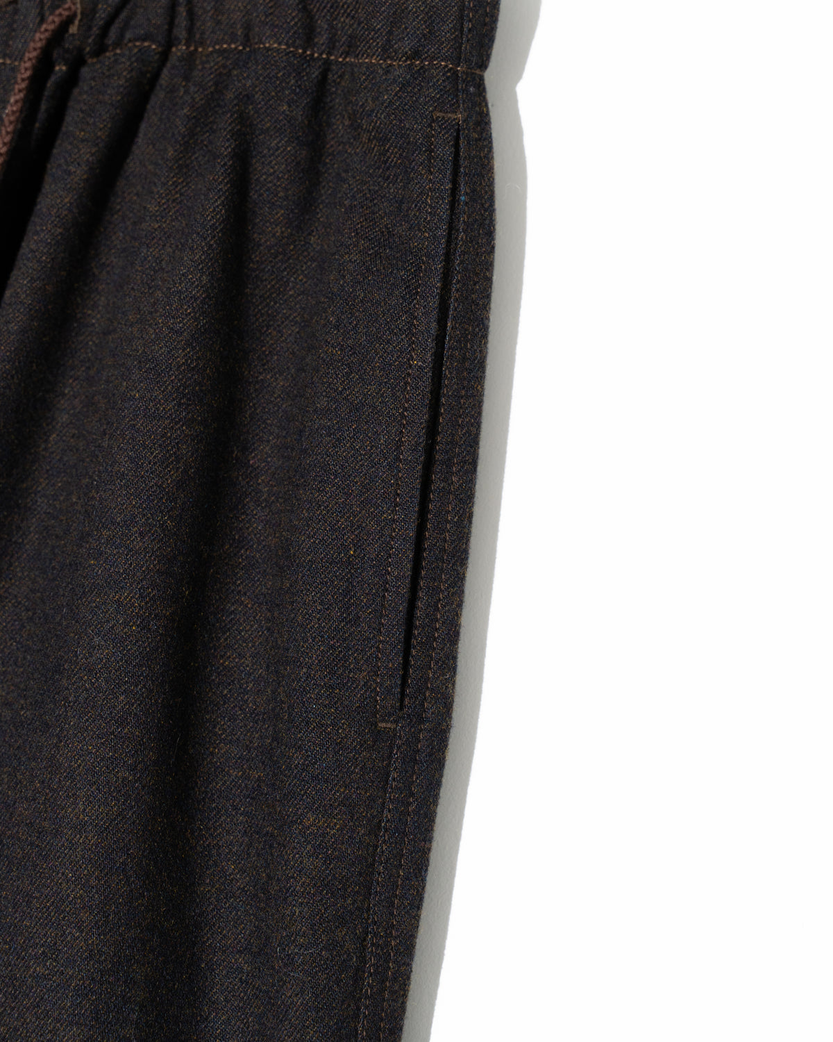 SNOW PT C/W DENIM - DARK BROWN