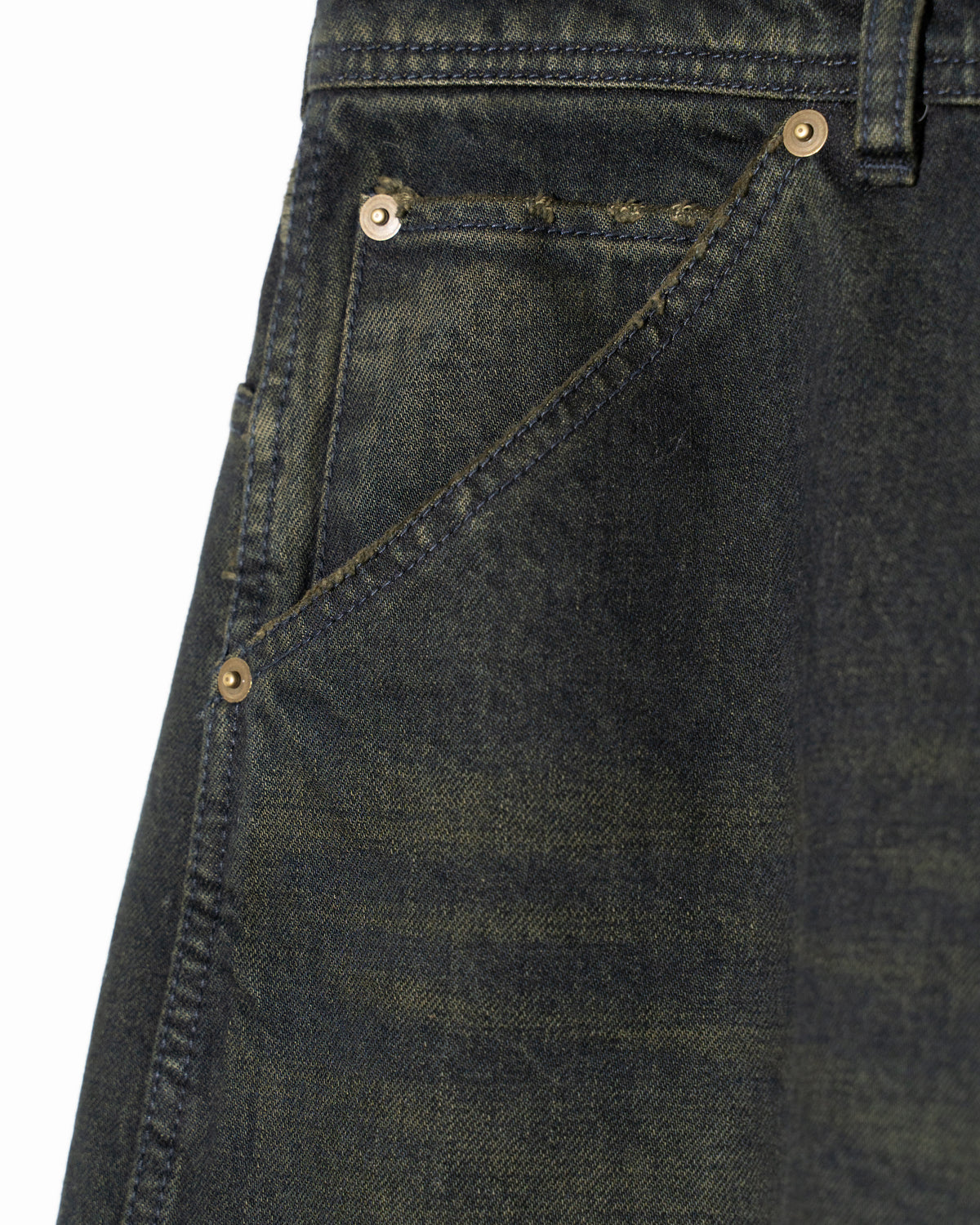 ADJUST PT / DENIM - MOSS