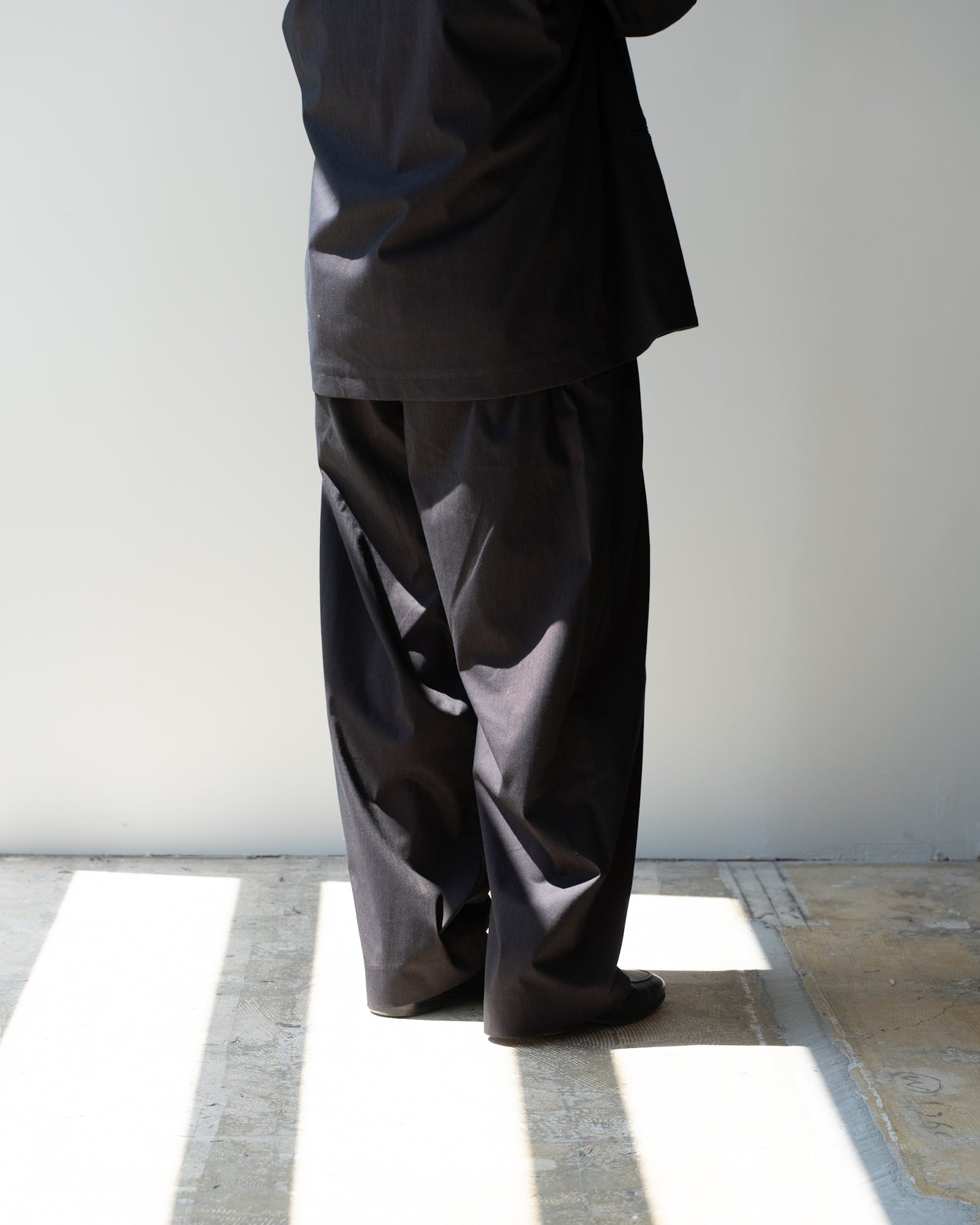46G SOLARO TROUSERS - BLACK BROWN