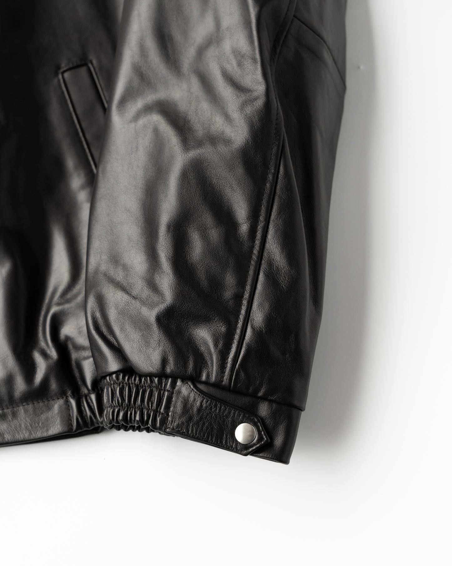 LEATHER JACKET - BLACK