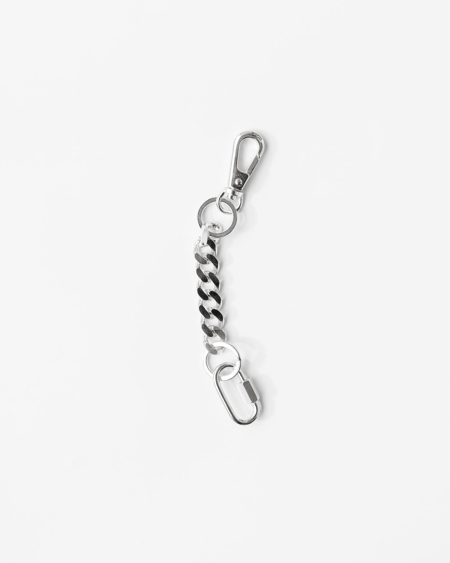 SIGNATURE DOUBLE KARABINA KEYCHAIN