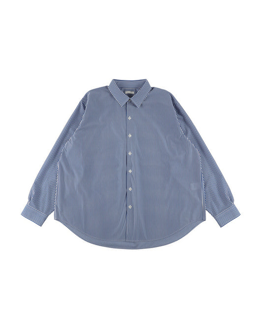 46G STRIPE ATMOSPHERE SHIRT - NAVY WHITE