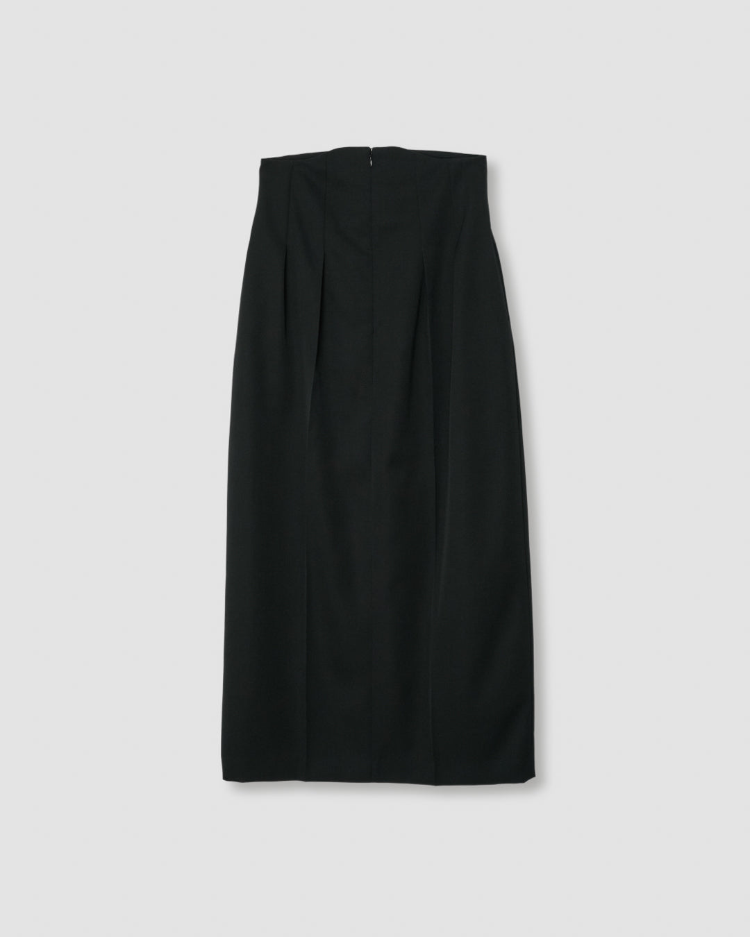 WOOL SKIRT - SOLID BLACK