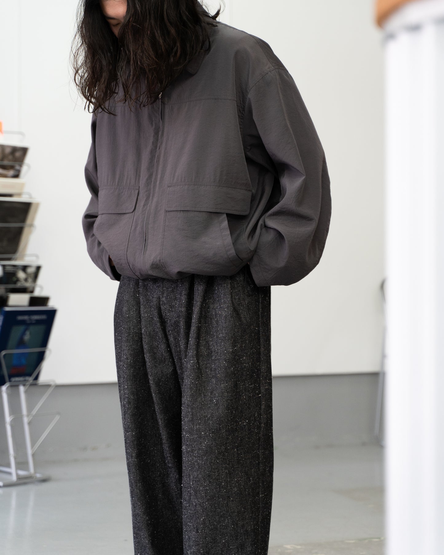 SALT SHRINK CUPRO WORK JKT - BROWN