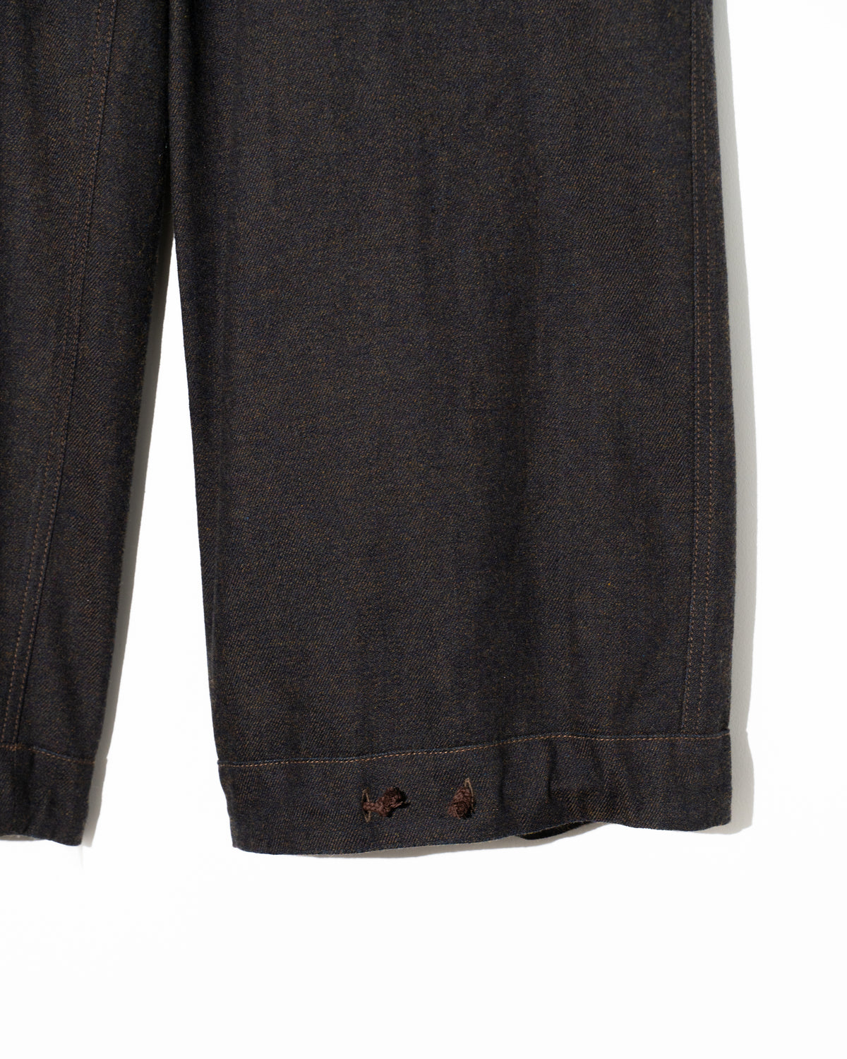 SNOW PT C/W DENIM - DARK BROWN