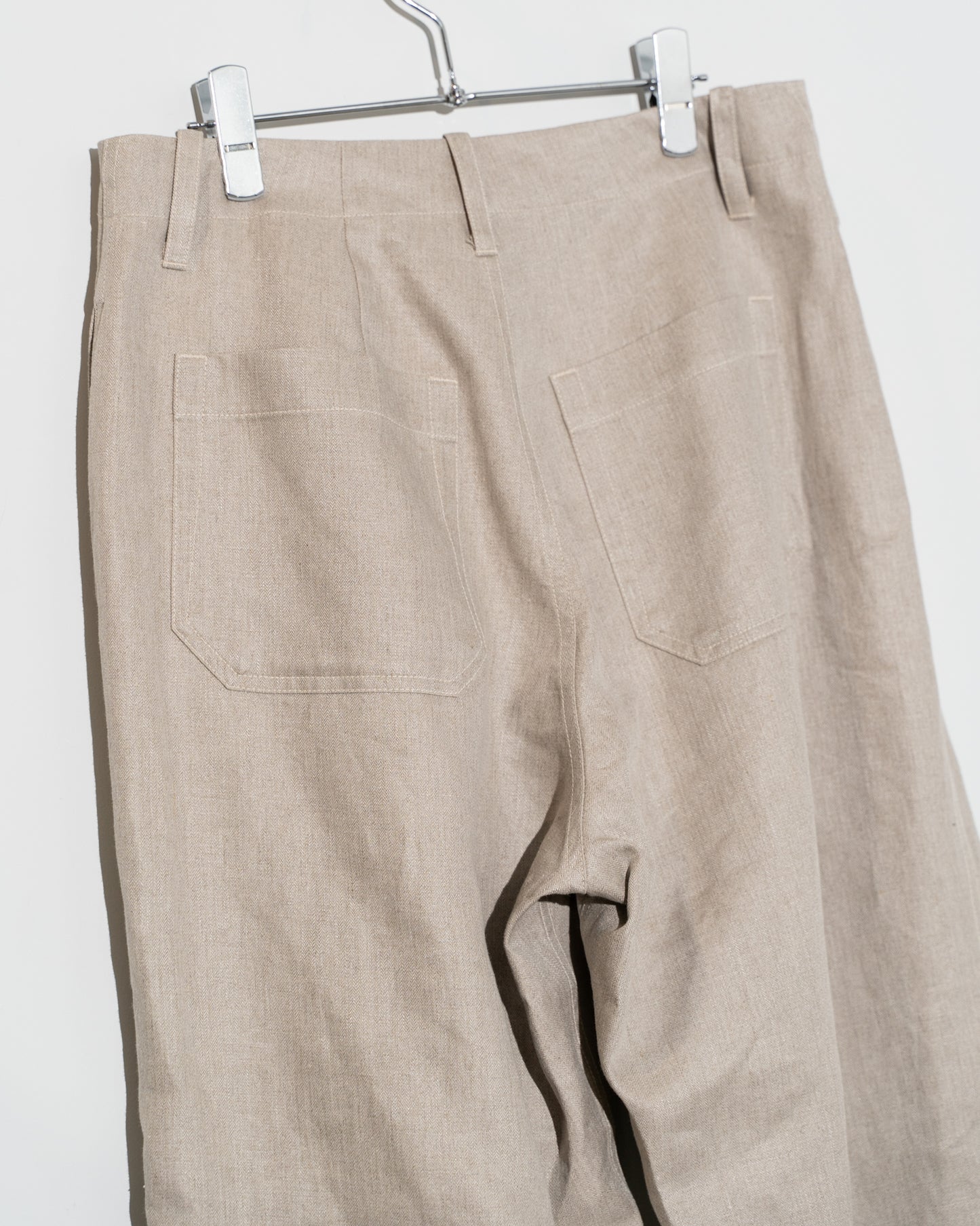 STRAIGHT PT/HERRINGBONE - ECRU