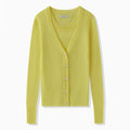 TENCEL KNIT ENSEMBLE - YELLOW