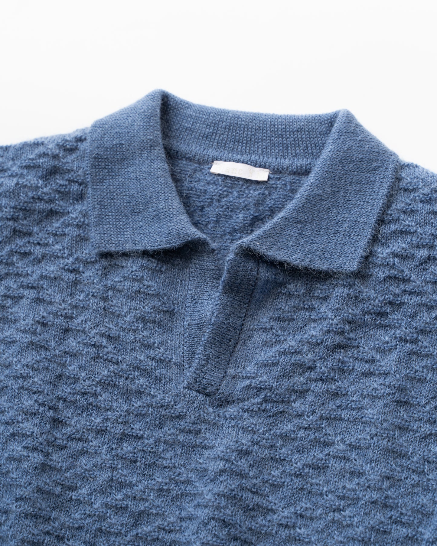 MOHAIR SKIPPER KNIT - SAX BLUE