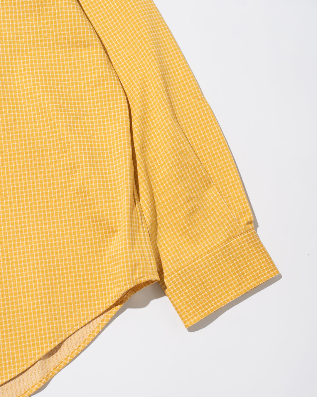 36G ATMOSPHERE CHECK SHIRT - YELLOW