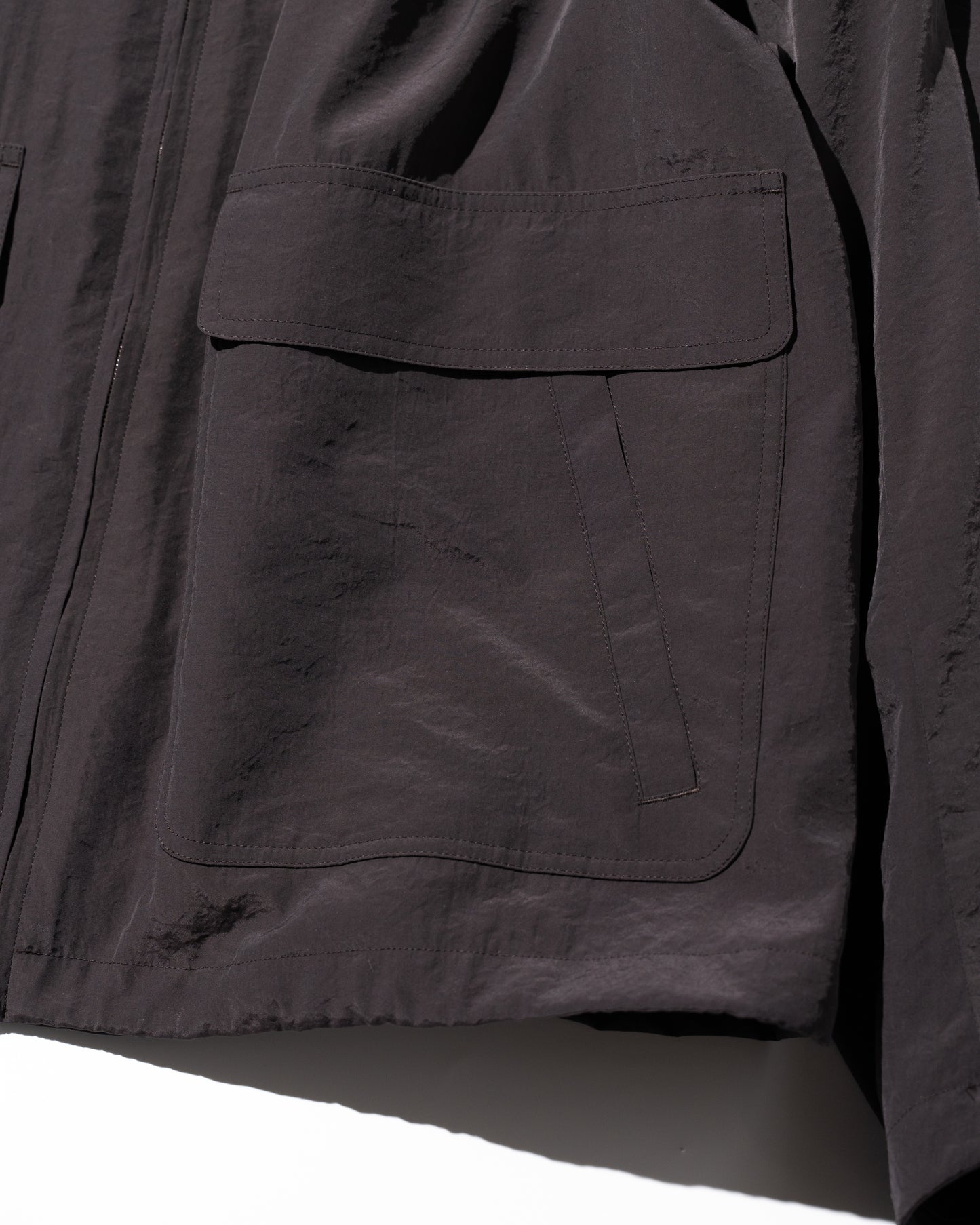 SALT SHRINK CUPRO WORK JKT - BROWN