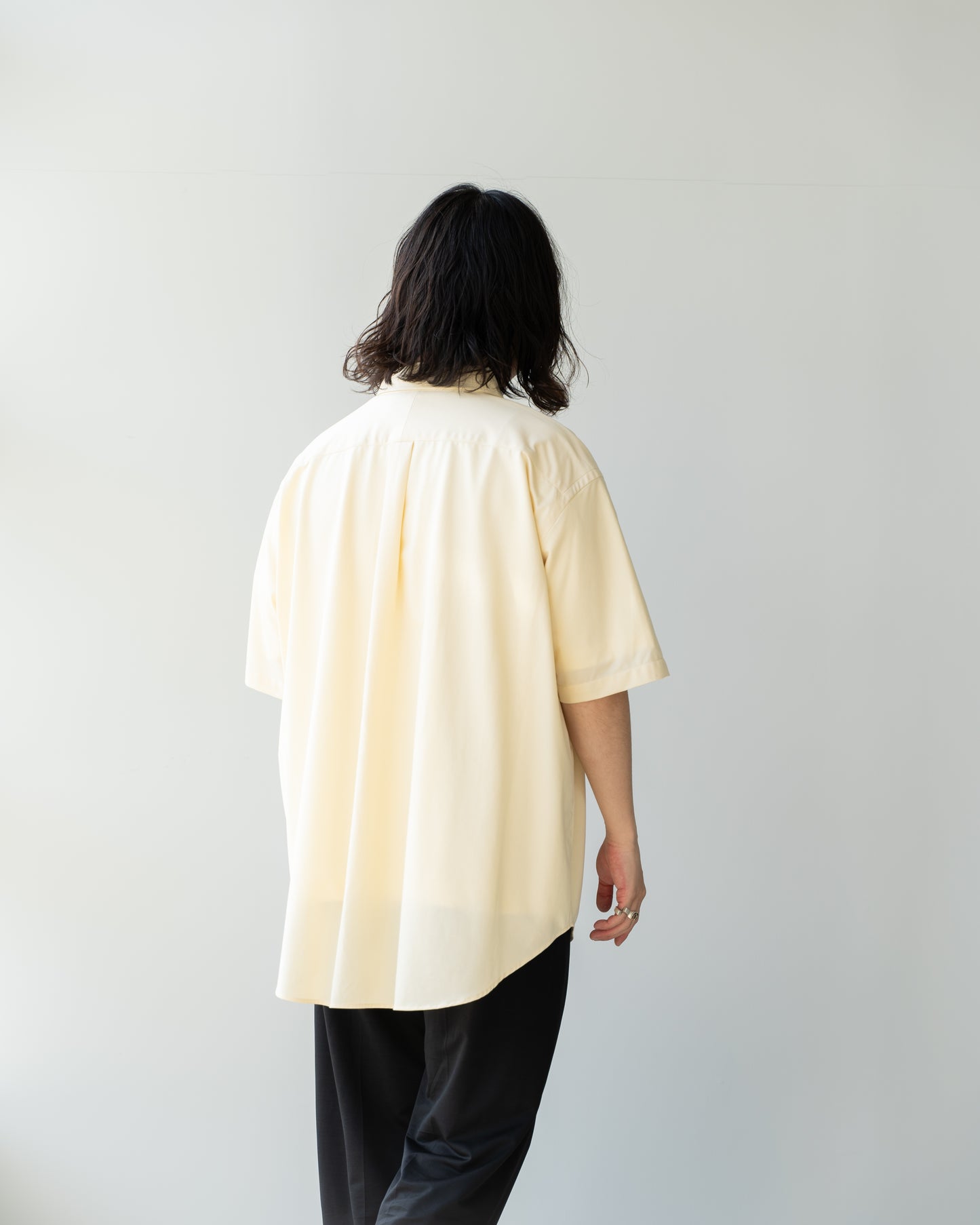 46G ATMOSPHERE SS SHIRT - LIGHT YELLOW