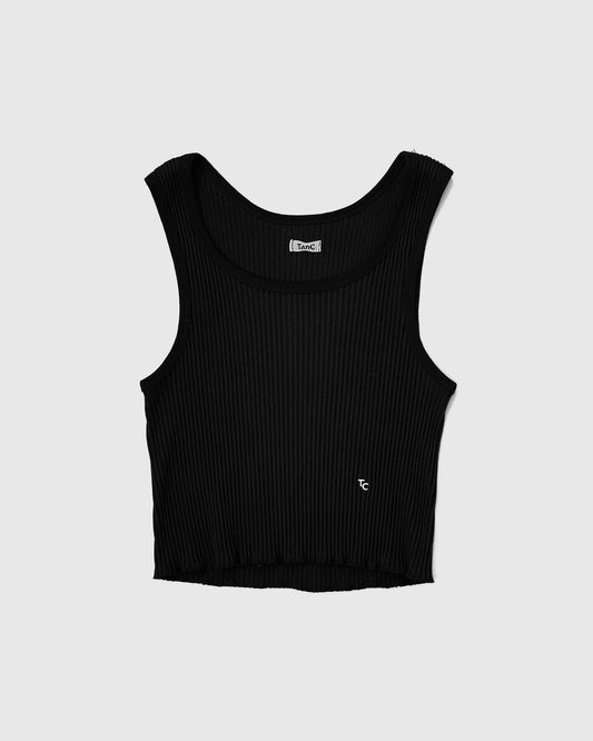 MIDRIFF SKINTOP - BLACK