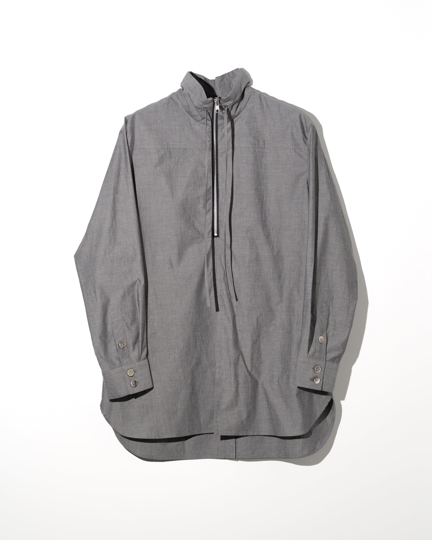 SUVIN COTTON TYPEWRITER PULLOVER - BLACK
