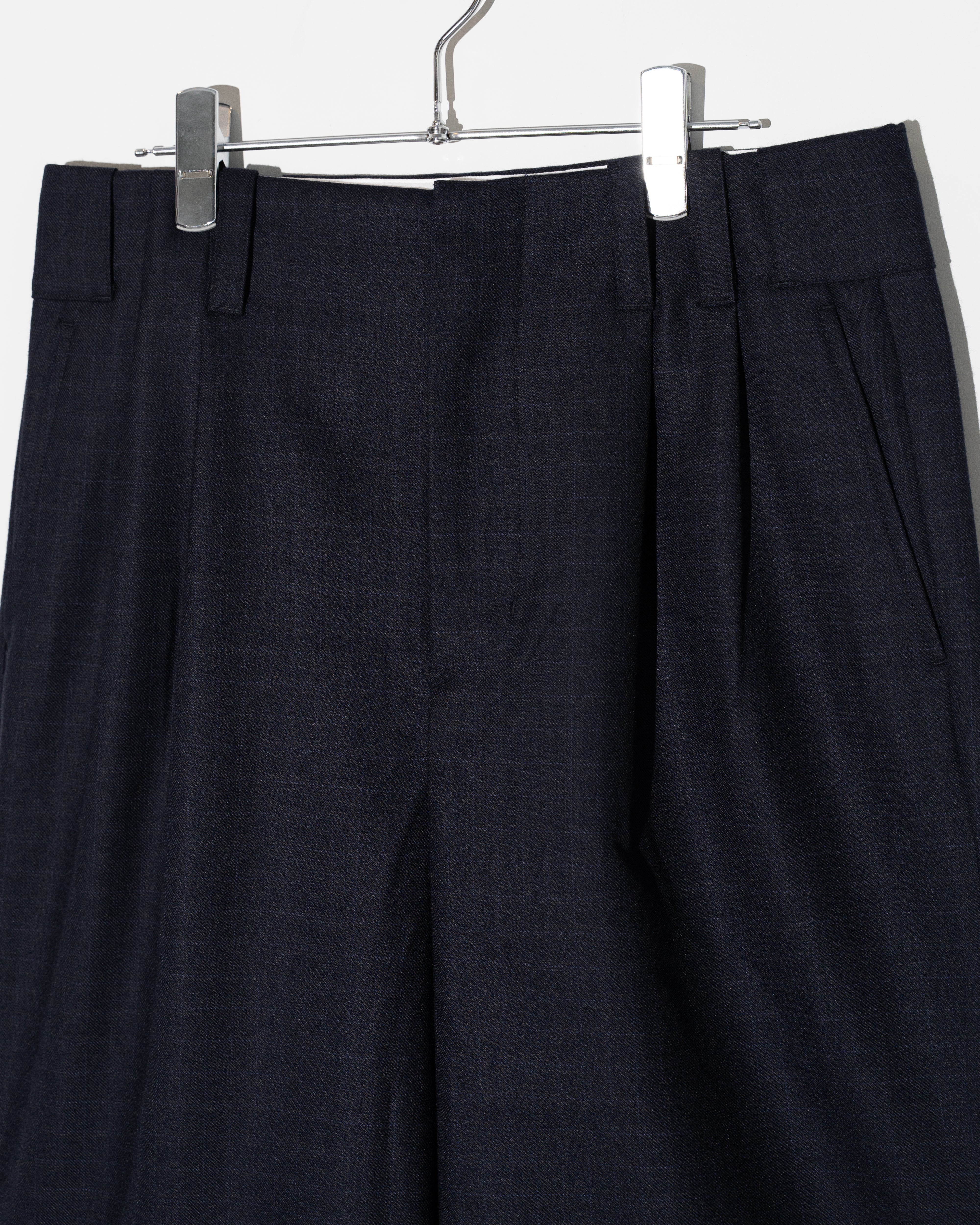 Abelia Edoward Goucha BASEBALL SLACKS NAVY | HAKU公式通販