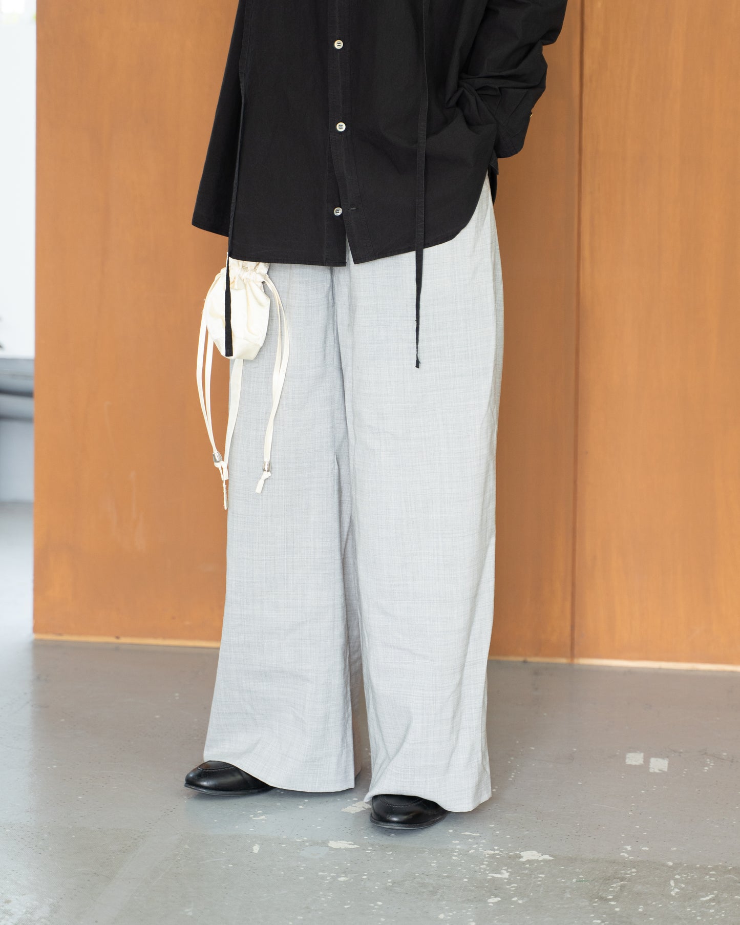FORMER POCKET TROUSERS - LIGHT GRAY