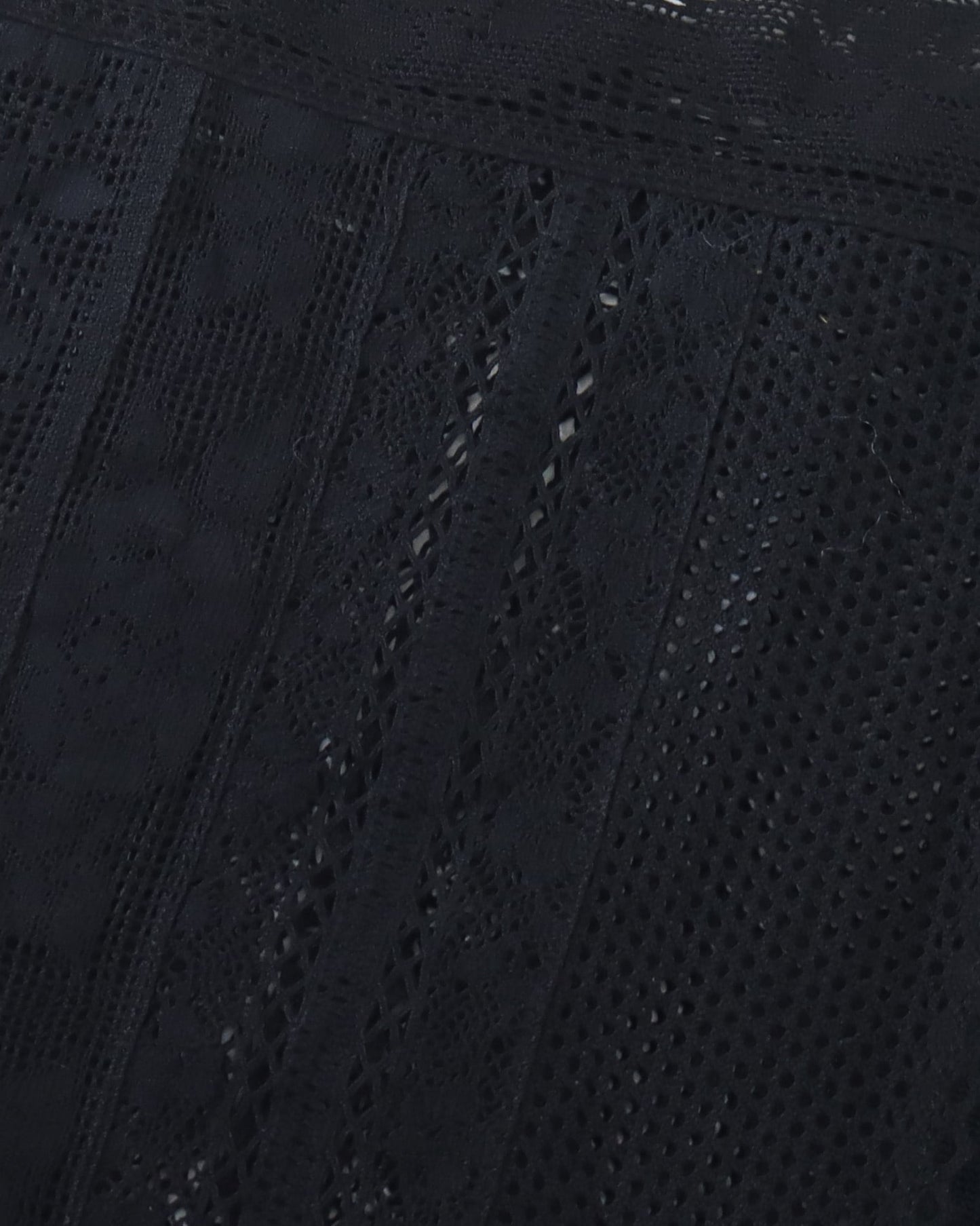 REMAKE LACE CAMI - BLACK