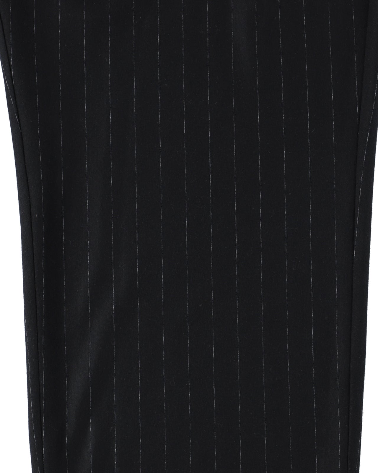 36G WOOL STRIPE EASY TROUSERS - BLACK SP