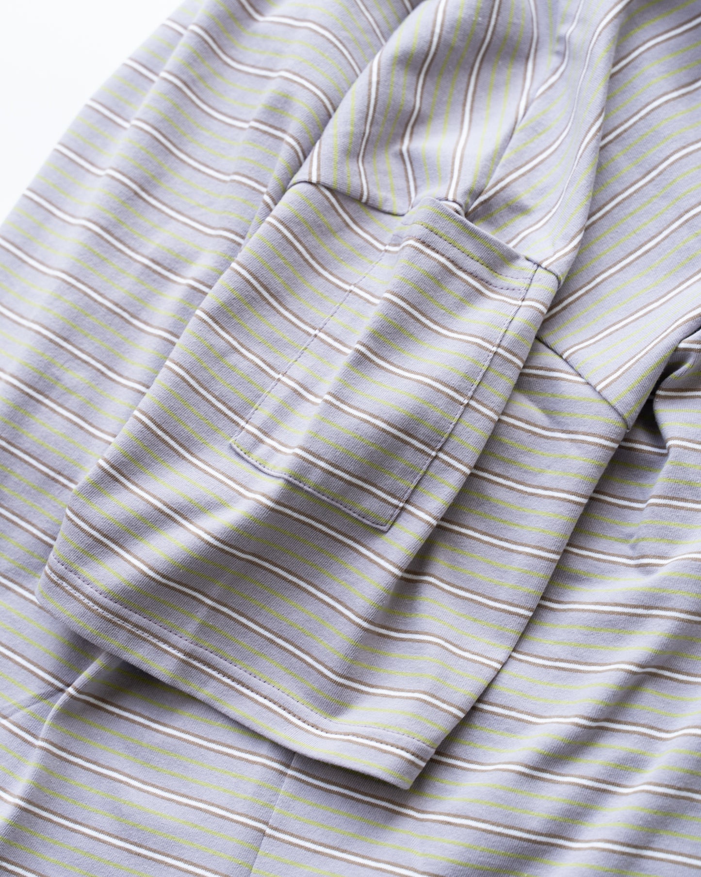 SERVICE BORDER TEE - MAUVE