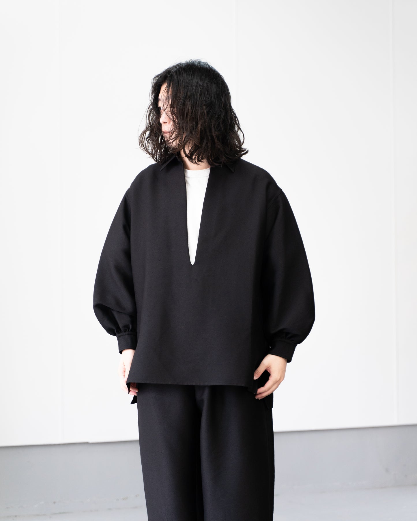 SKIPPER SHIRTS - BLACK