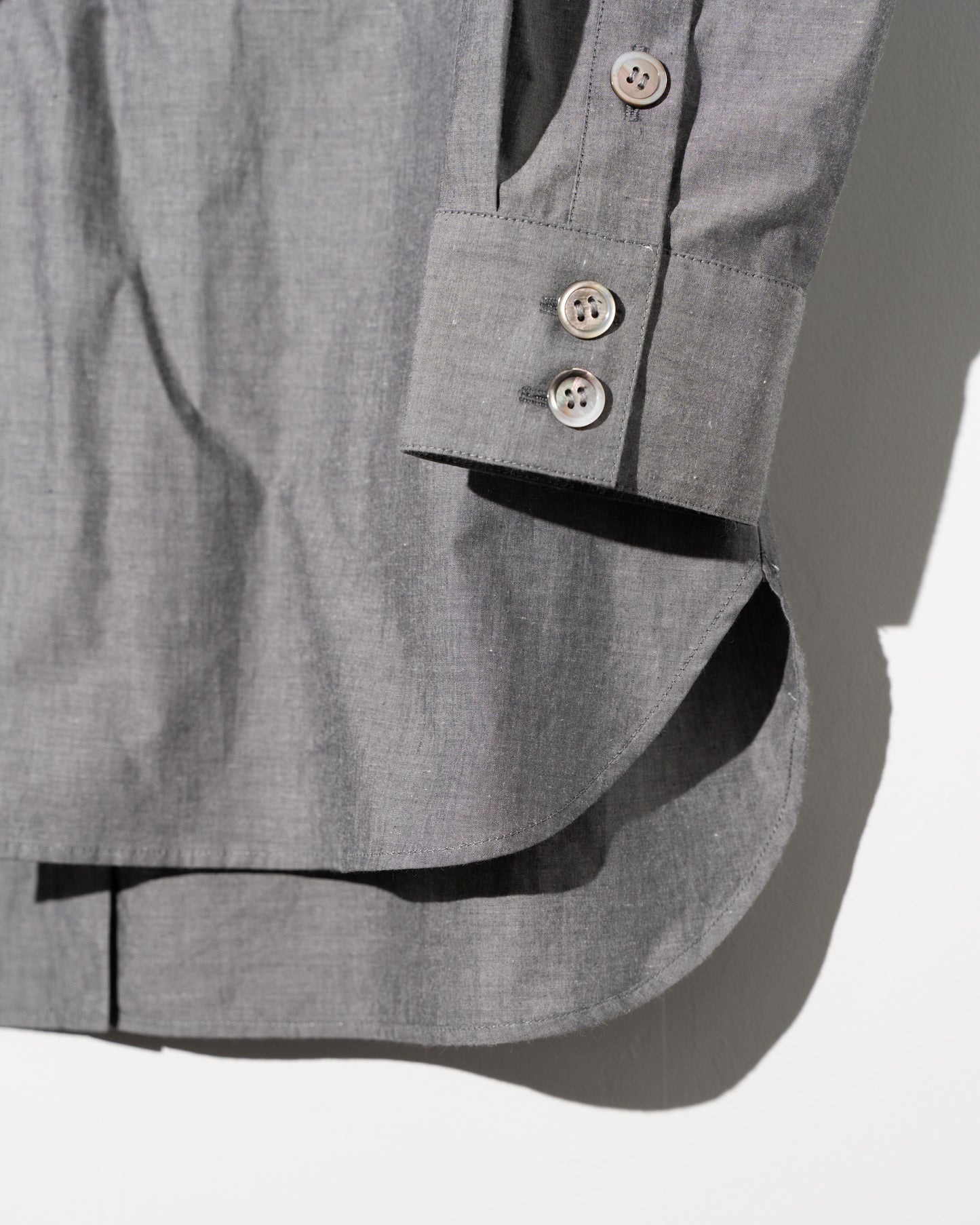 SUVIN COTTON TYPEWRITER PULLOVER - BLACK