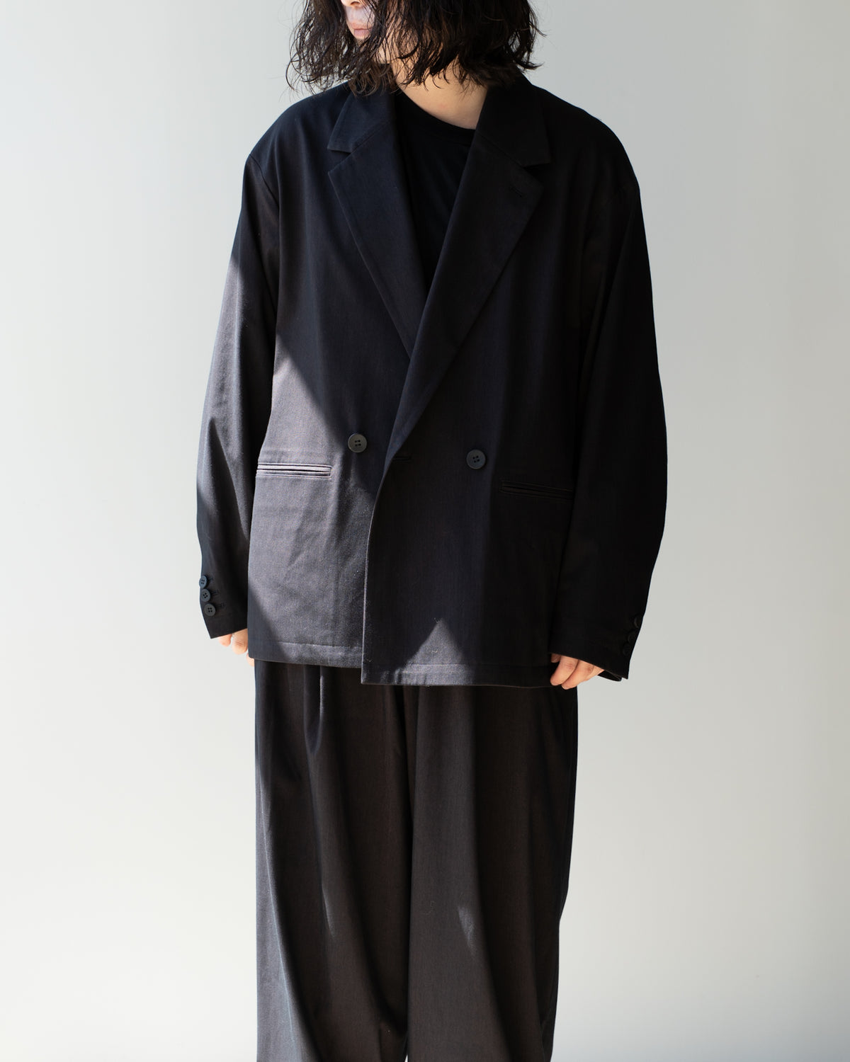 46G SOLARO DOUBLE JACKET - BLACK BROWN
