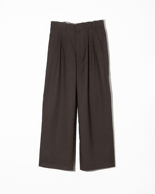 DOORMAN PANTS - DARK BROWN