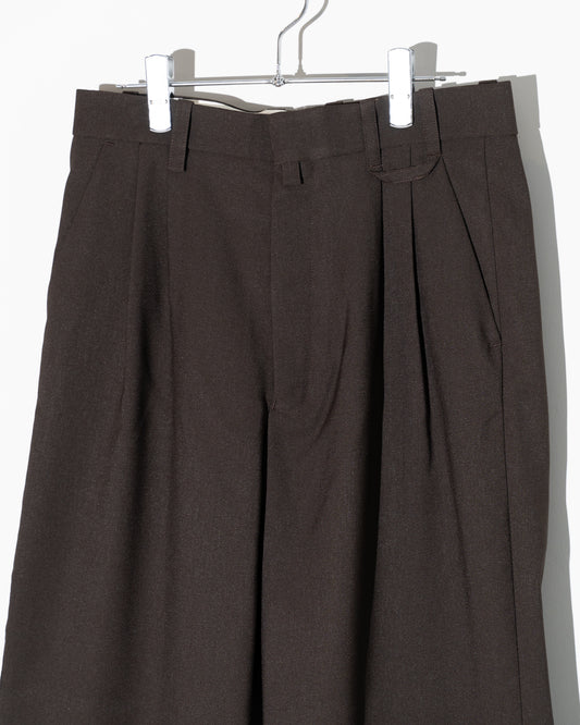 DOORMAN PANTS - DARK BROWN