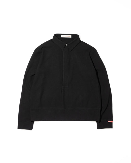 LS POLO - BLACK