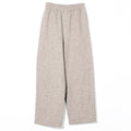 WOOL JERSEY EASY PANTS - BEIGE