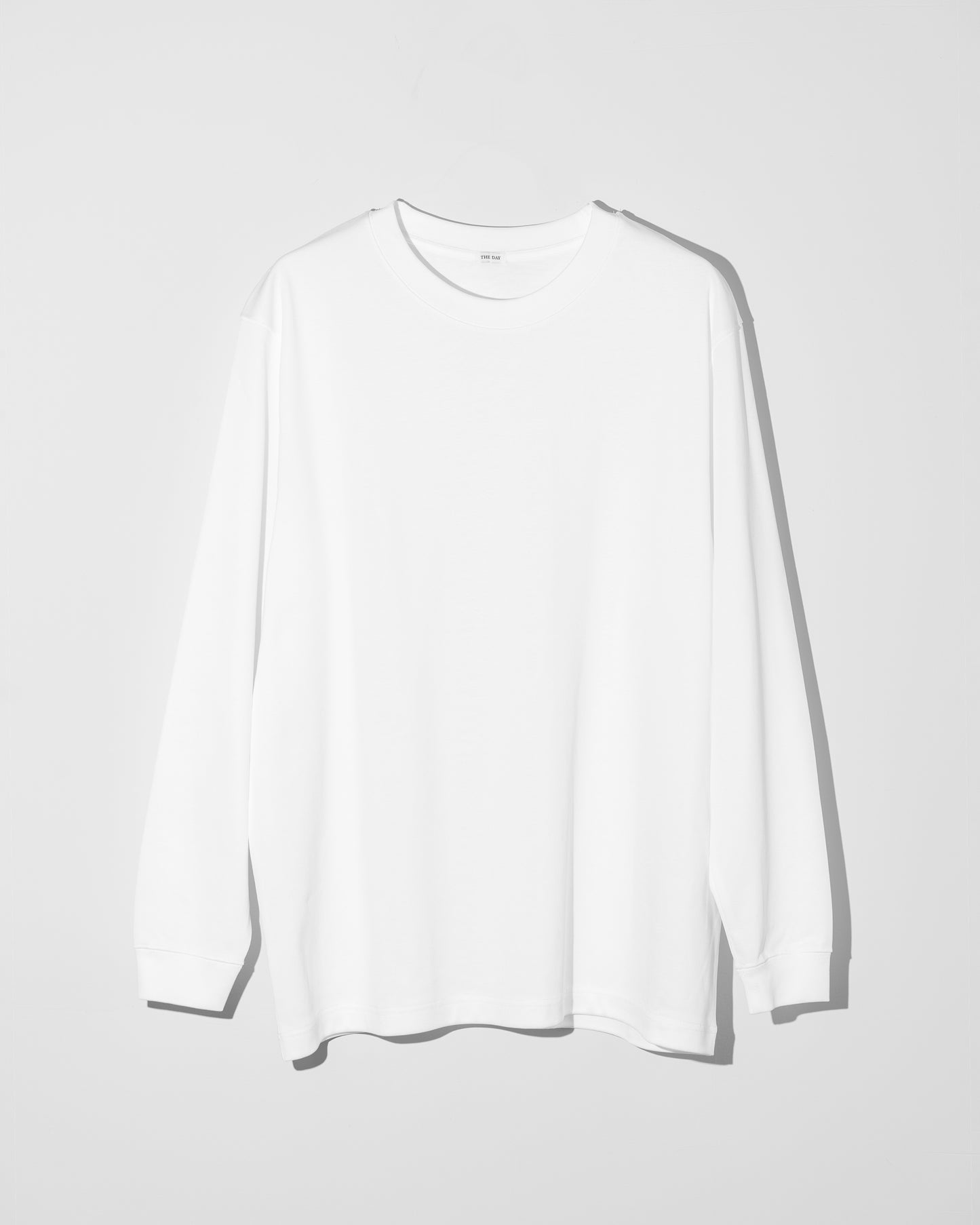 PREMIUM JERSEY LONG SLEEVE SHIRT - WHITE