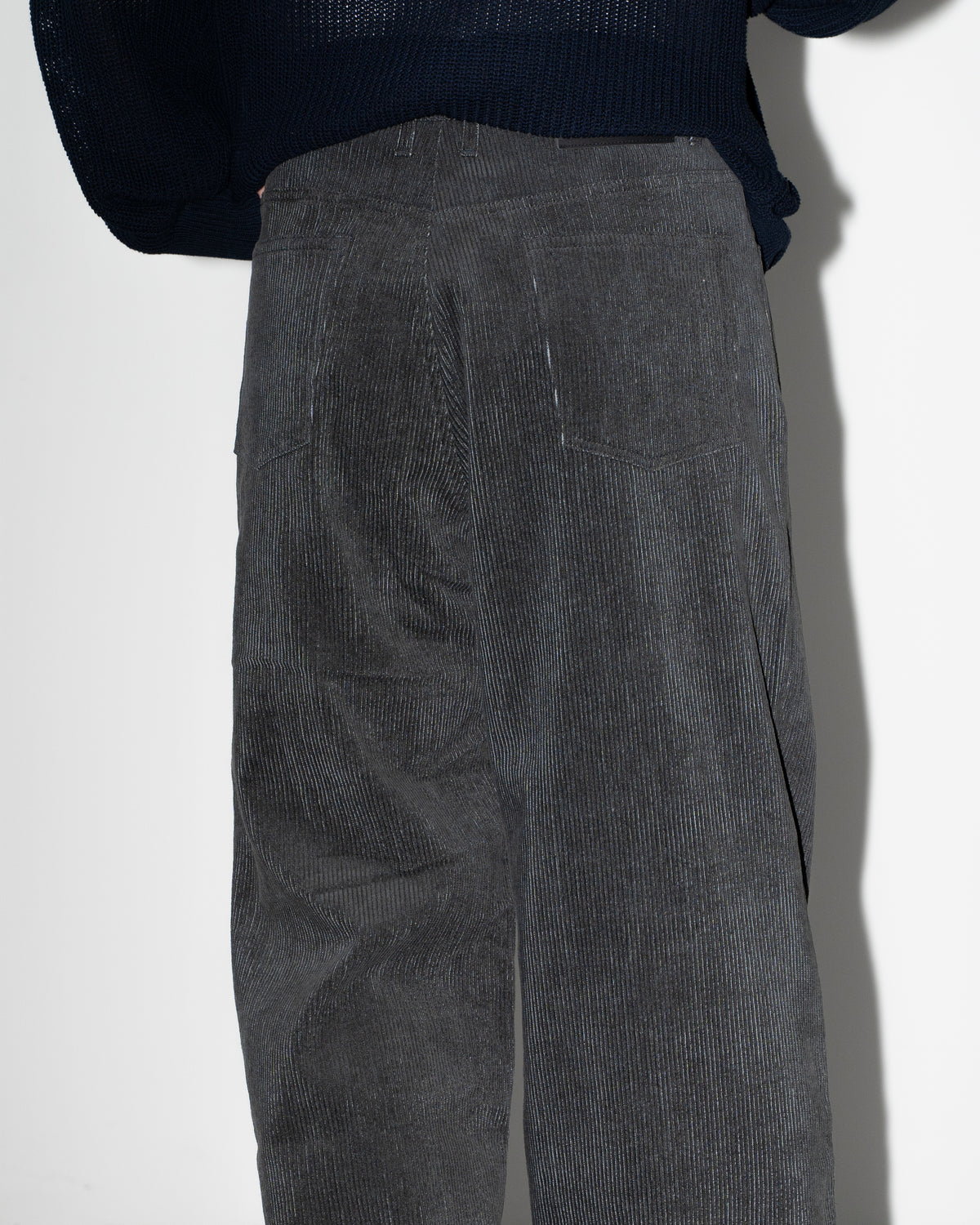 SUMI CORDUROY ASHLEY PANTS - BLACK