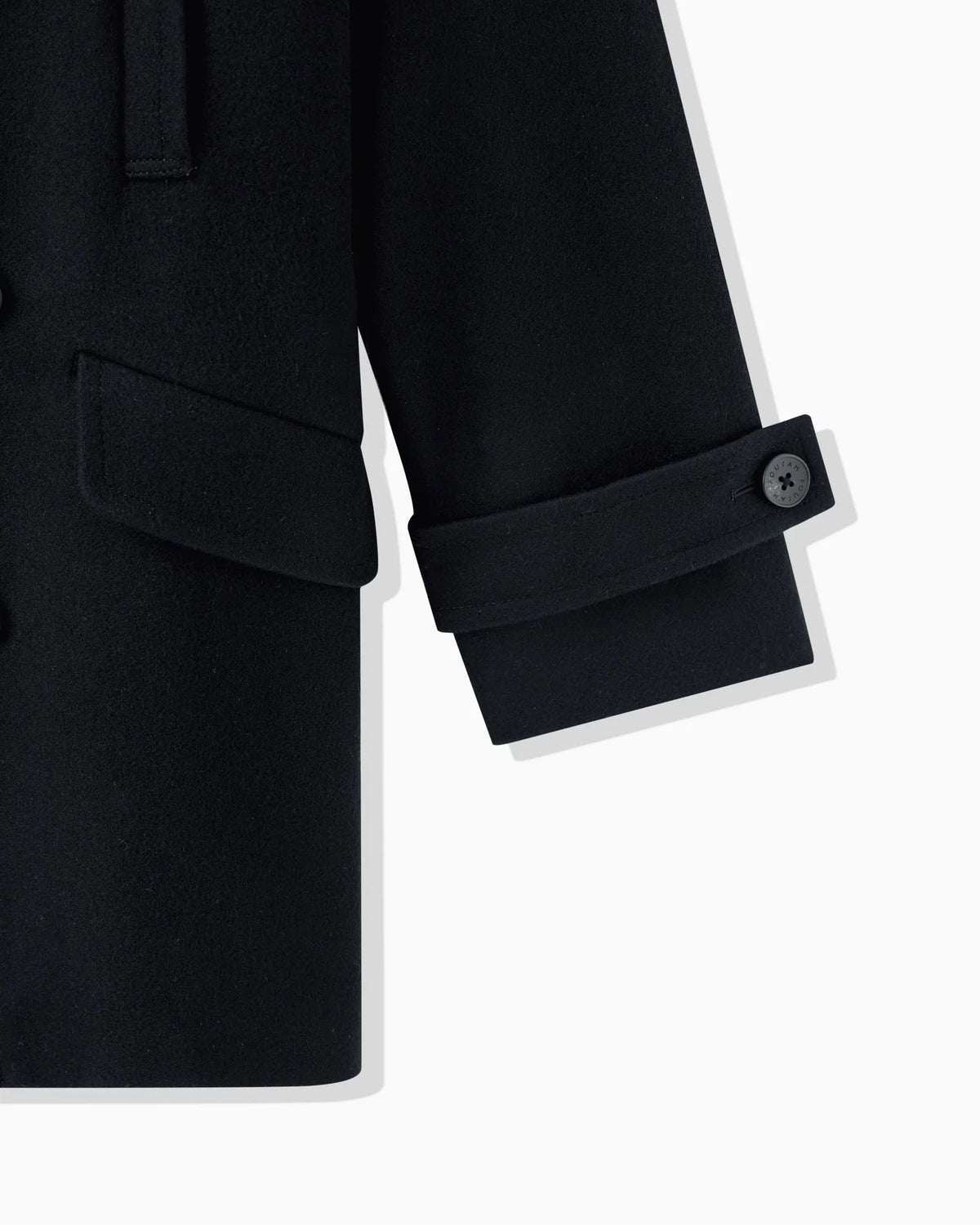 PEA JACKET - BLACK