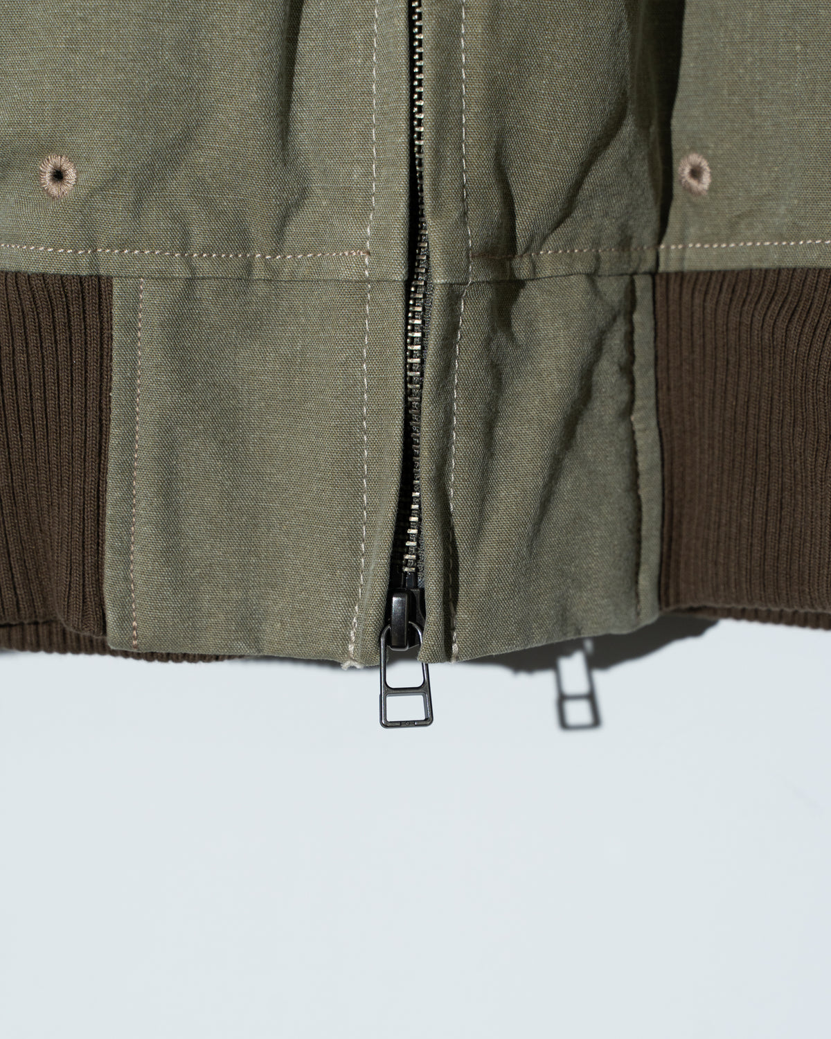 SULFER CANVAS NIDOM BLOUSON - OLIVE