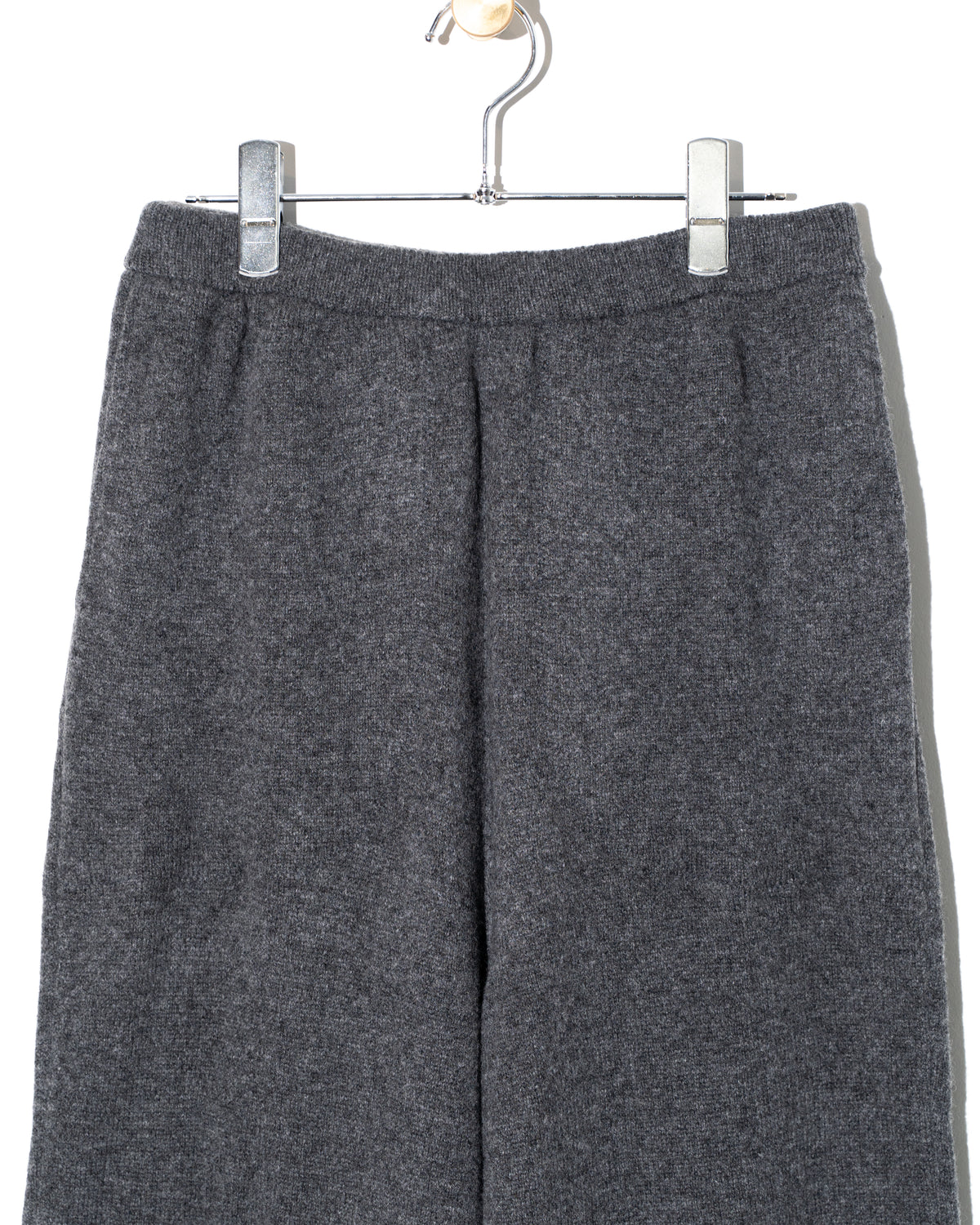 KNIT SWEAT PANTS - CHARCOAL