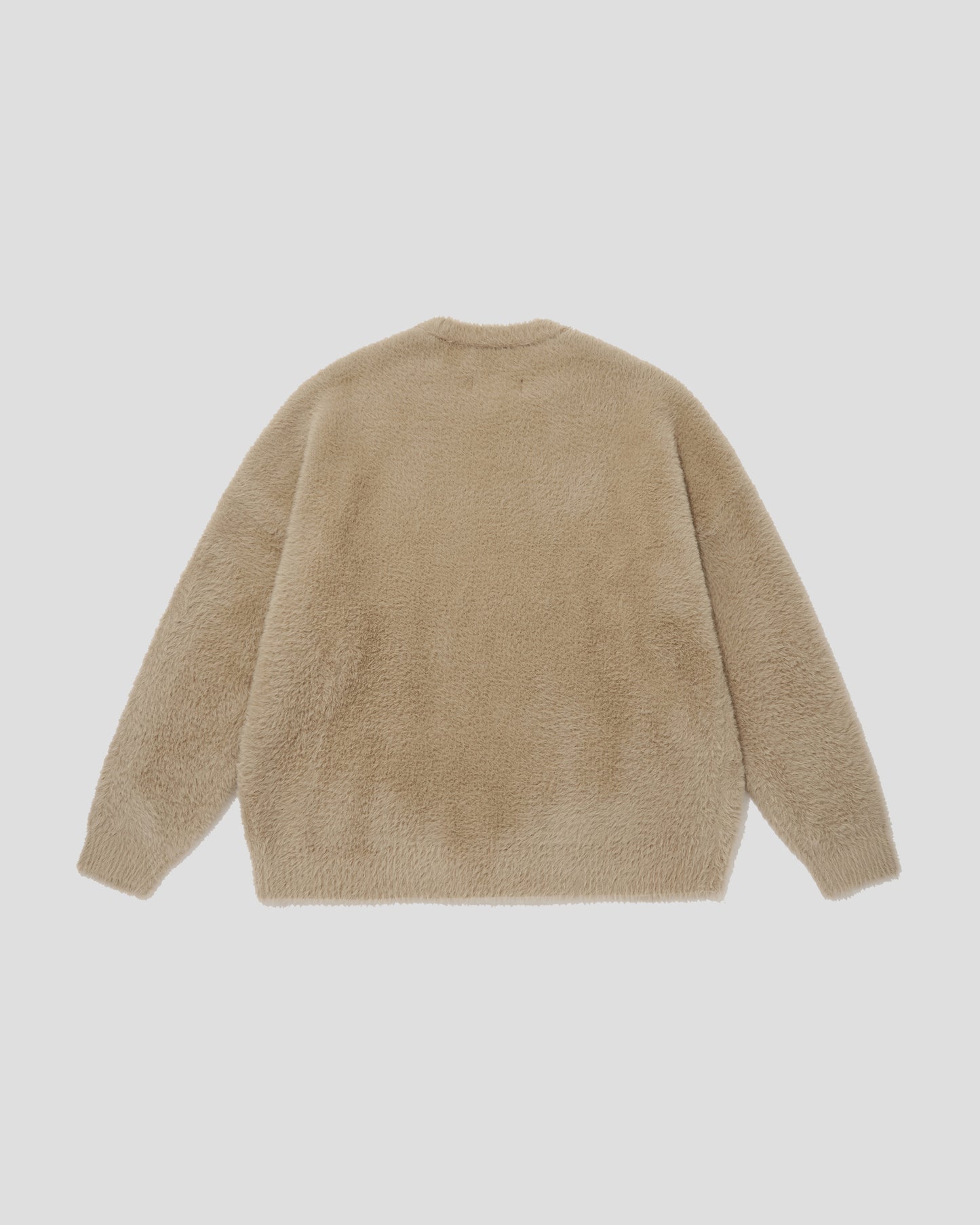 SNUG POLAR BEAR SWEATER - SALT BROWN