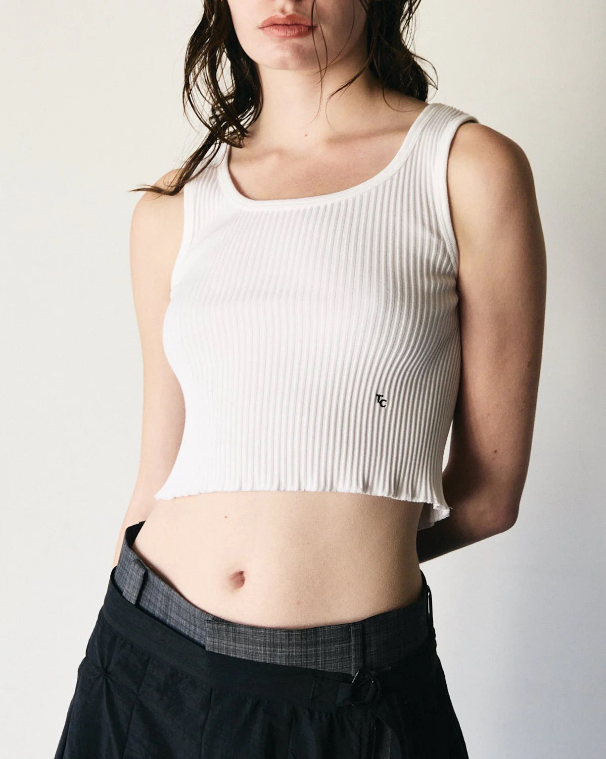 MIDRIFF SKINTOP - OFF WHITE