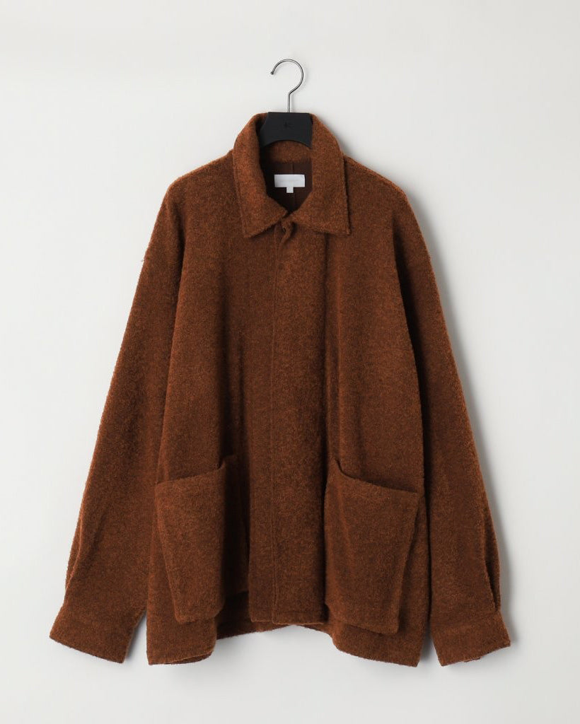 8G×32G SHIRTS BLOUSON - BROWN