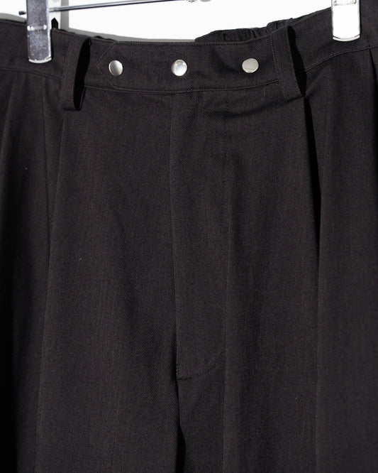 46G SOLARO TROUSERS - BLACK BROWN
