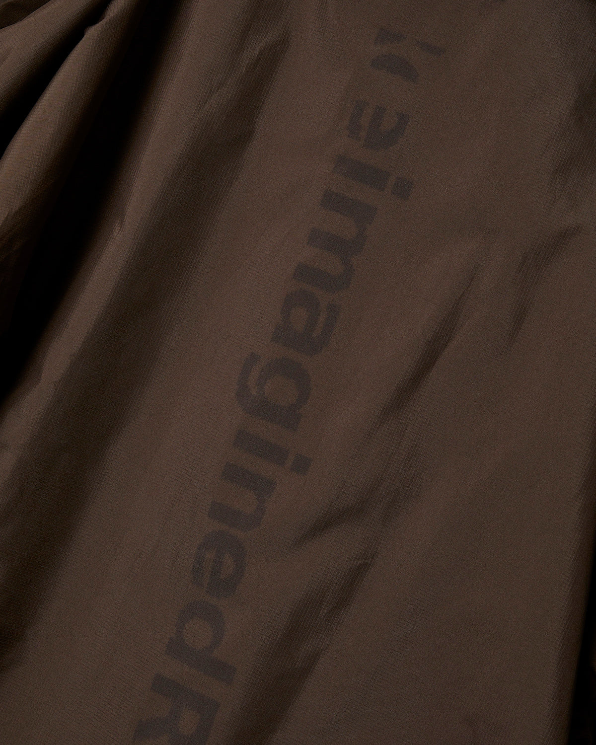 REIMAGINED POSTMAN HOODED JACKET - BROWN