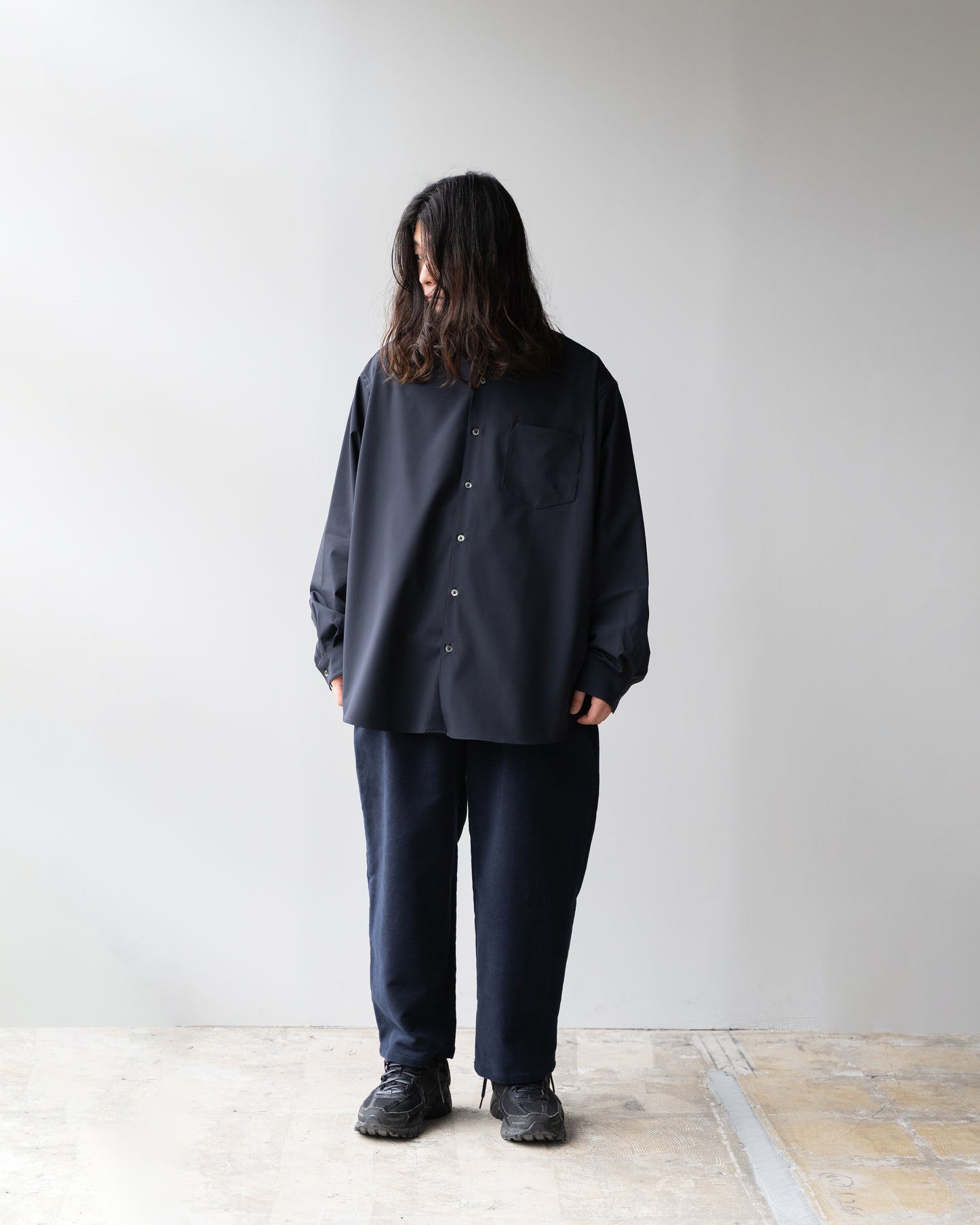 CLASSIC SOFT SHELL SHIRT - NAVY