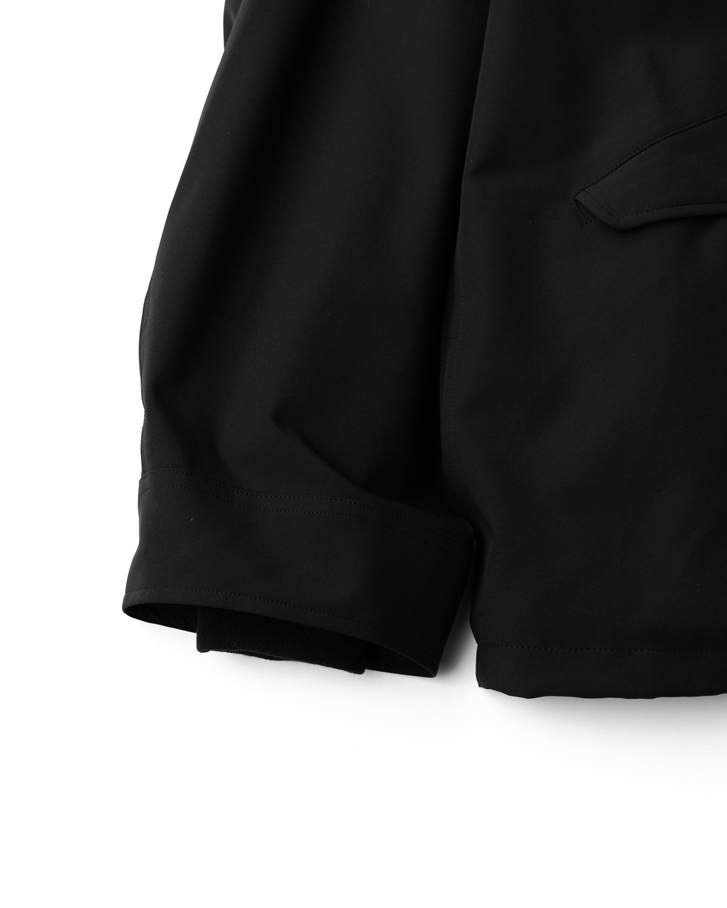 CLASSIC SOFT SHELL FLEECE JACKET - BLACK