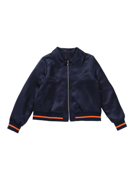 SHIMMER LOOP JACKET - NAVY