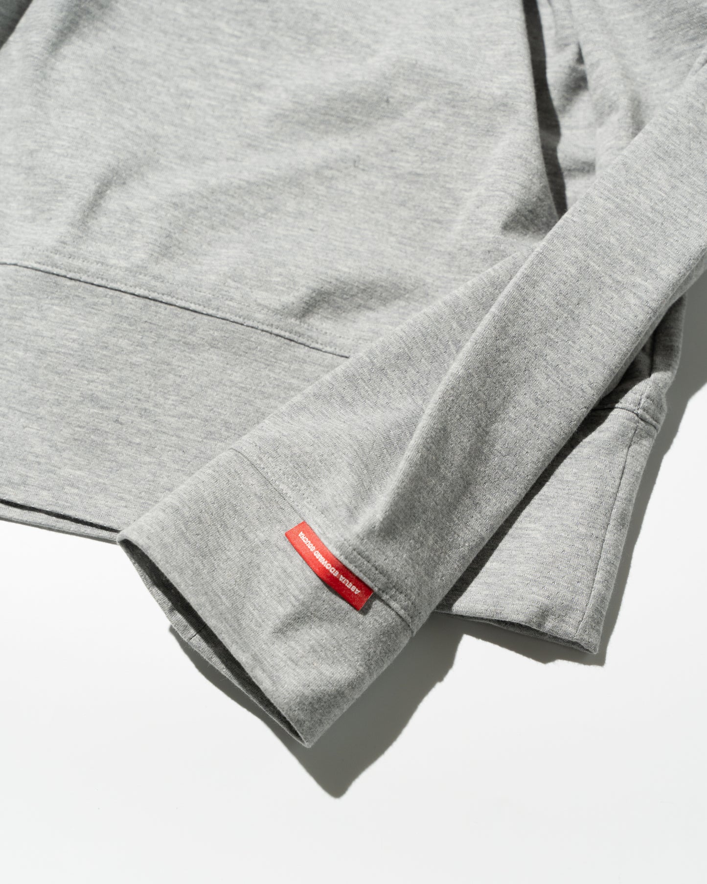 LS POLO DOT MESH - GRAY