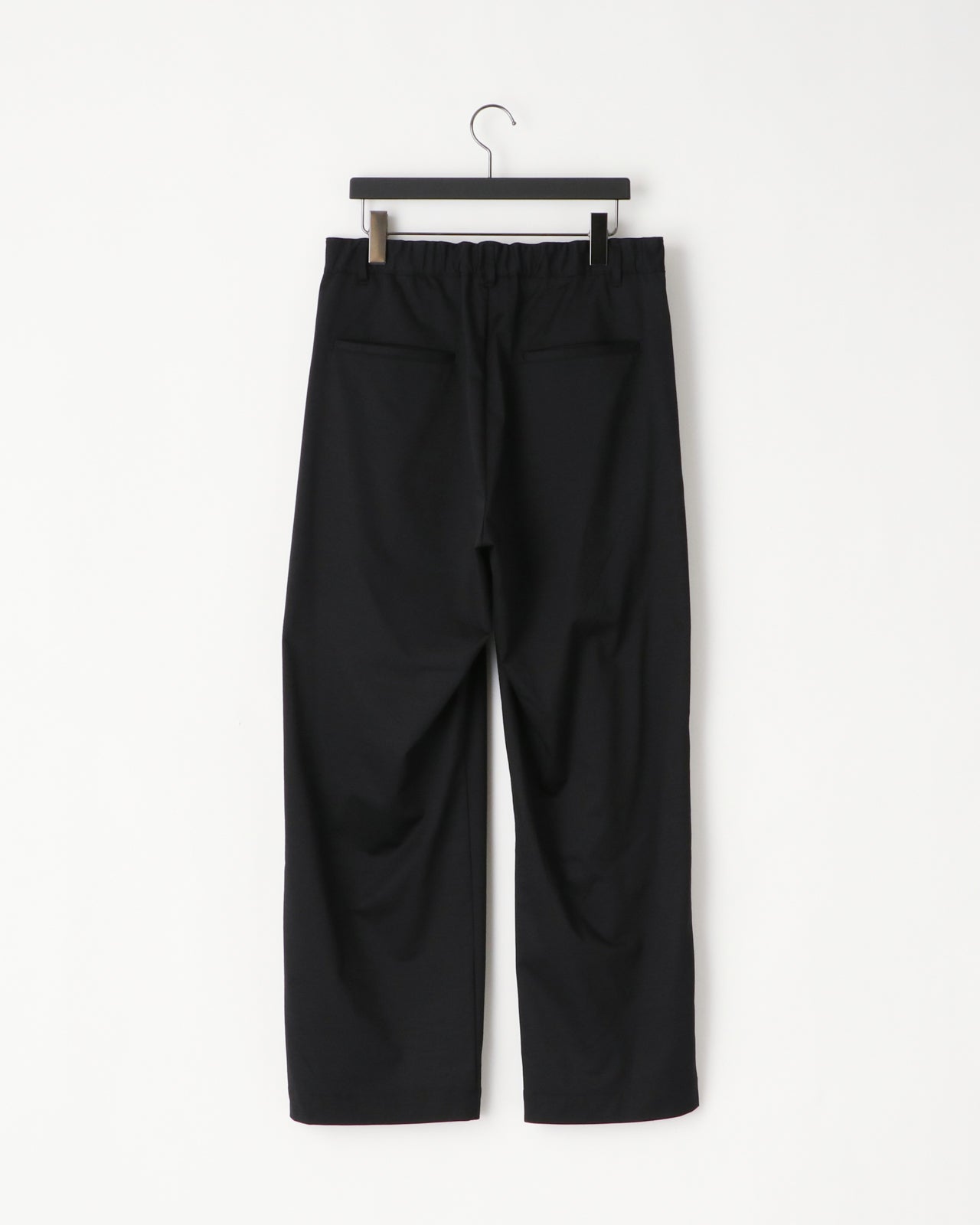 36G WOOL TROUSERS - BLACK