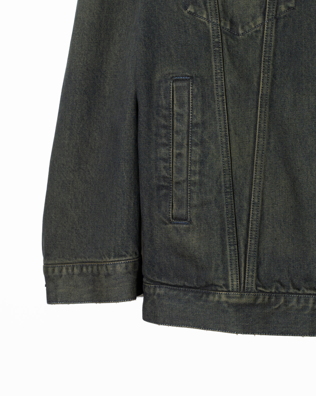 WORK BLOUSON / DENIM - MOSS