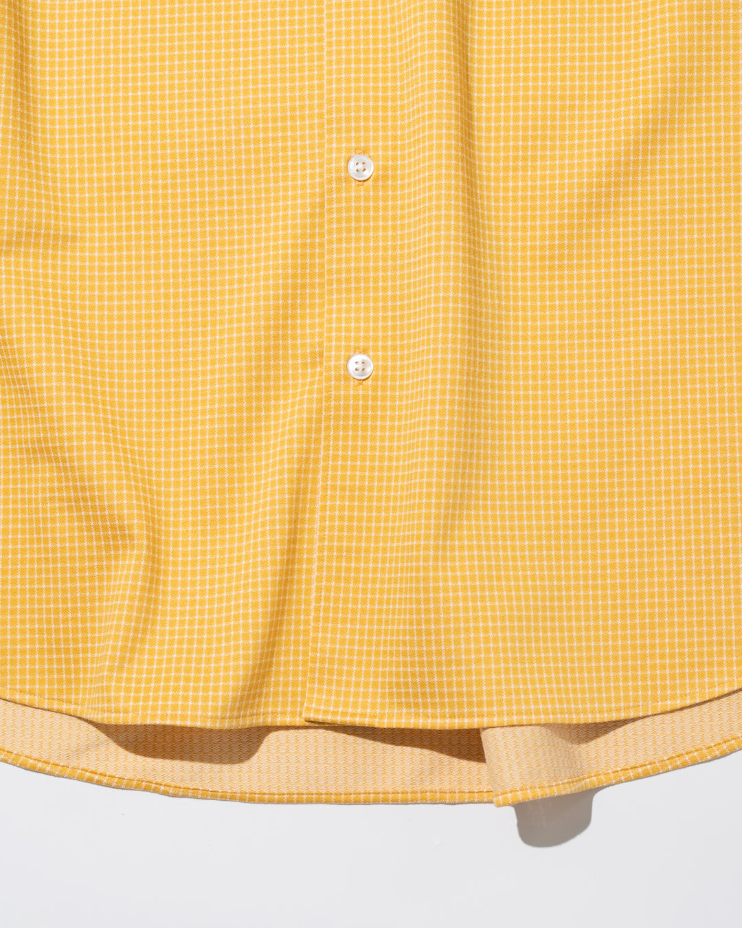 36G ATMOSPHERE CHECK SHIRT - YELLOW