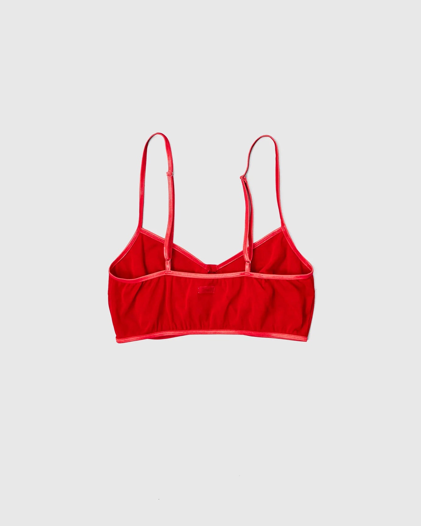 POWER NET TULLE BRA - RED