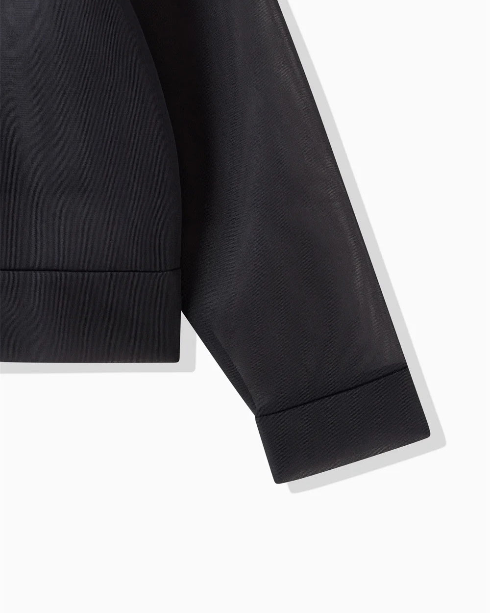 DOUBLE-KNIT JACKET - CHARCOAL